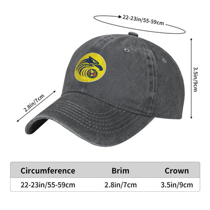 Torn Club America Print Printed unisex baseball cap adjustable cap outdoor sun hats trucker hat