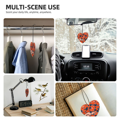 4-pcs Denver Broncos Car Air Fresheners Cards Set car aromatherapy tablets