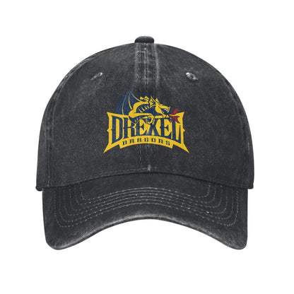 Lujzwop Drexel University Printed unisex baseball cap outdoor hats adjustable cap trucker gift hat