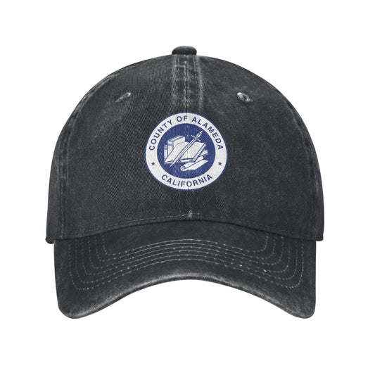 County Of Alameda California Printed unisex baseball cap adjustable cap outdoor sun hats trucker hat