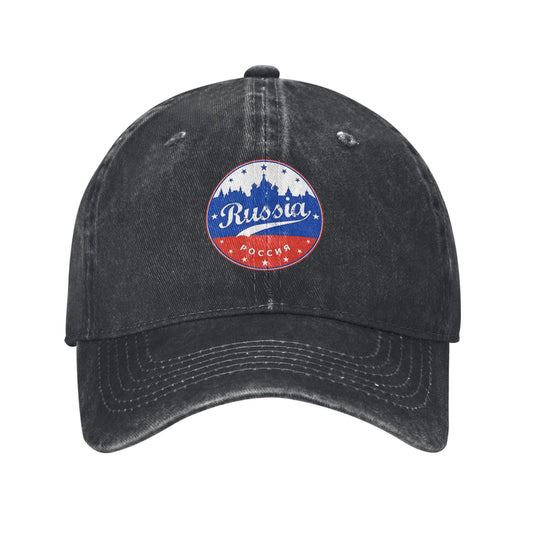Russia Printed unisex baseball cap adjustable cap outdoor sun hats trucker hat