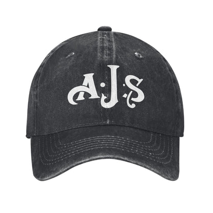 AJS Motorcycle Printed unisex baseball cap adjustable cap outdoor trucker hat veterans Gifts