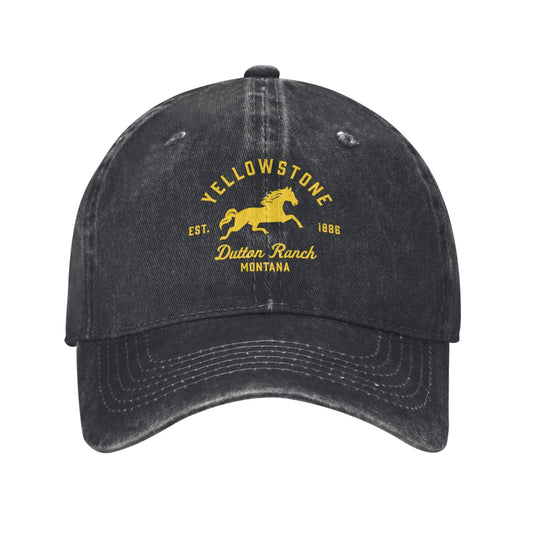 Yellowstone Prints Printed unisex baseball cap adjustable cap outdoor sun hats trucker hat
