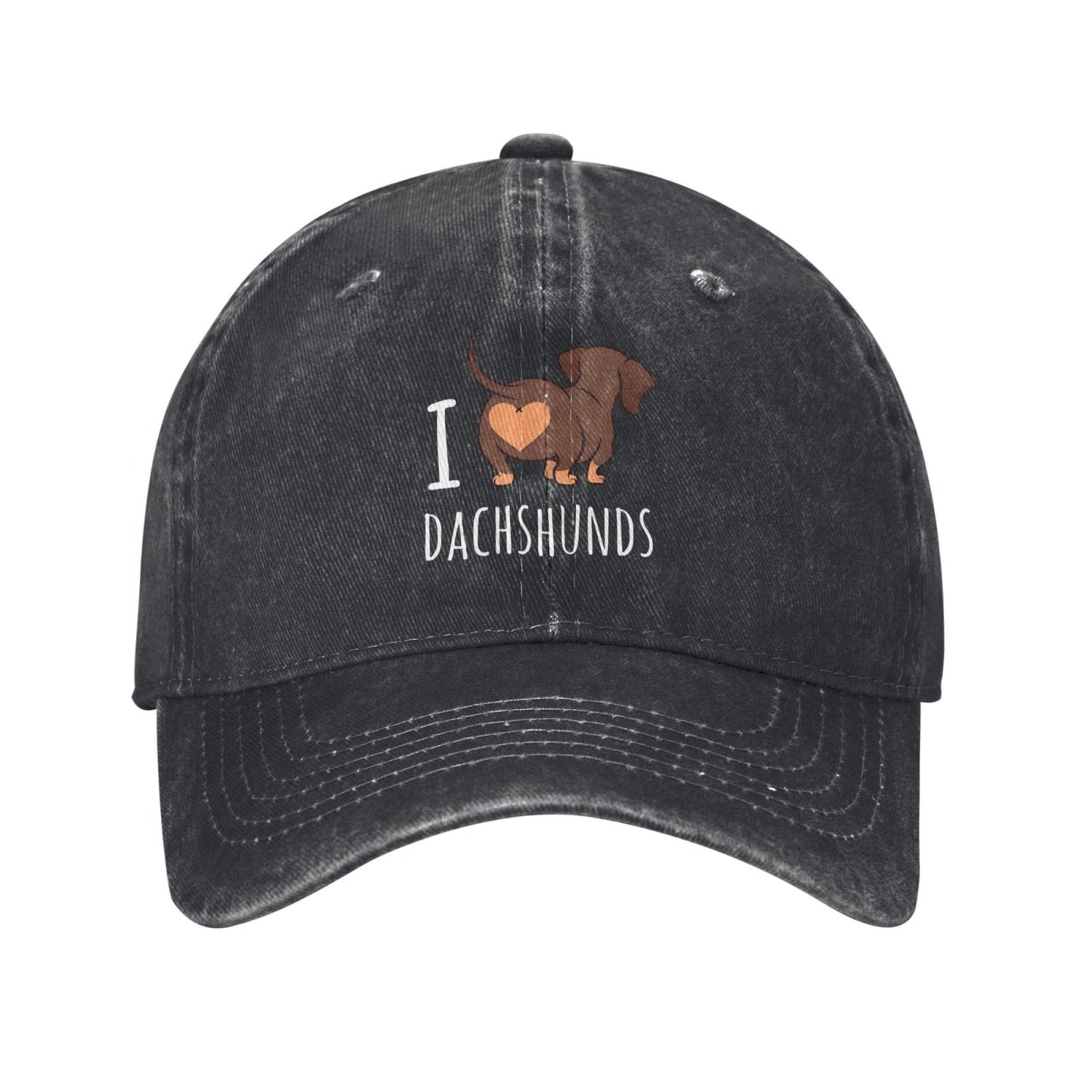 DACHSHUNDS Printed unisex baseball cap adjustable cap outdoor sun hats trucker hat