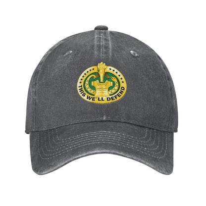U.S. Army Drill Sergeant Identification Badge Printed unisex baseball cap adjustable cap outdoor sunshade trucker hat