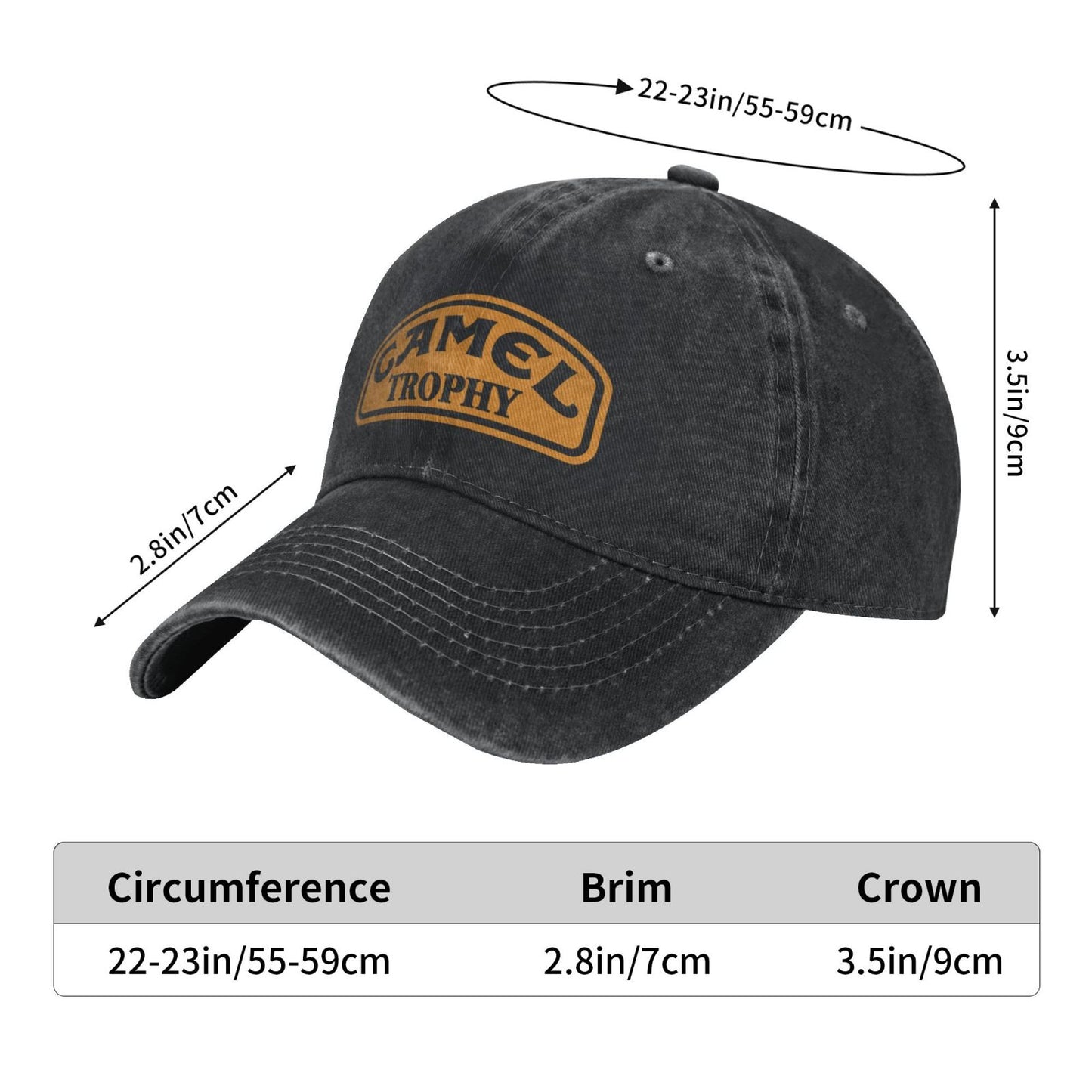 Camel Trophy Printed unisex baseball cap adjustable cap outdoor sun hats trucker hat