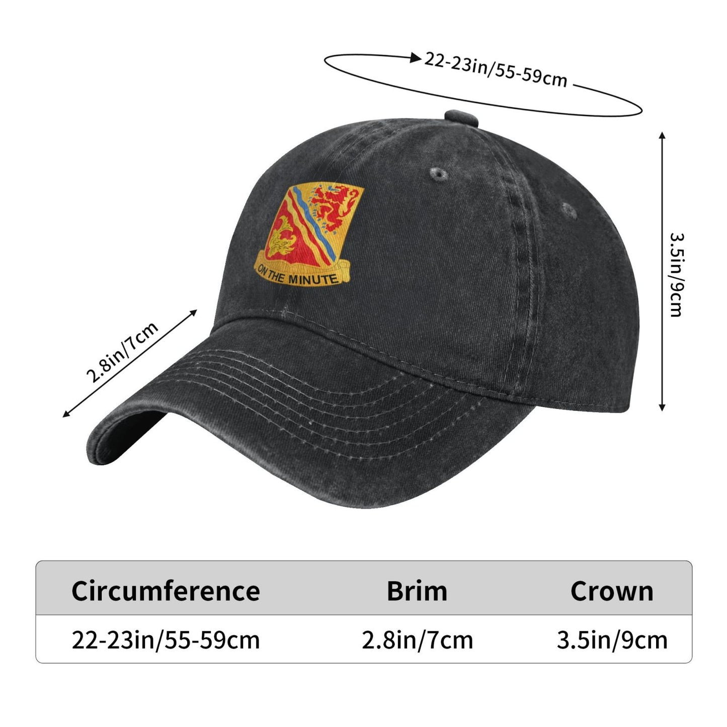 37th Field Artillery Regiment Printed unisex baseball cap adjustable cap outdoor sun hats trucker hat