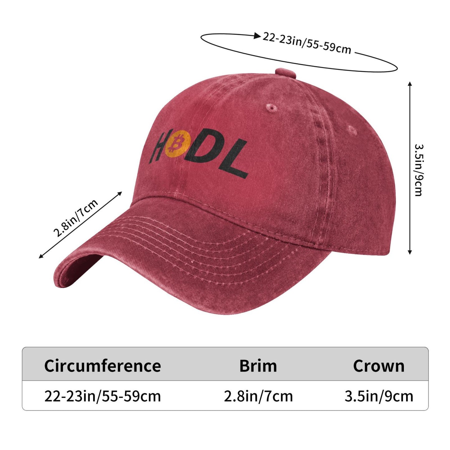 HBDL Printed unisex baseball cap outdoor hats adjustable cap trucker gift hat
