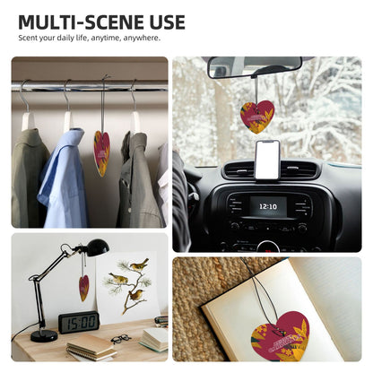 4pcs- Arizona Cardinals car aromatherapy tablets Car Air Fresheners Cards Set