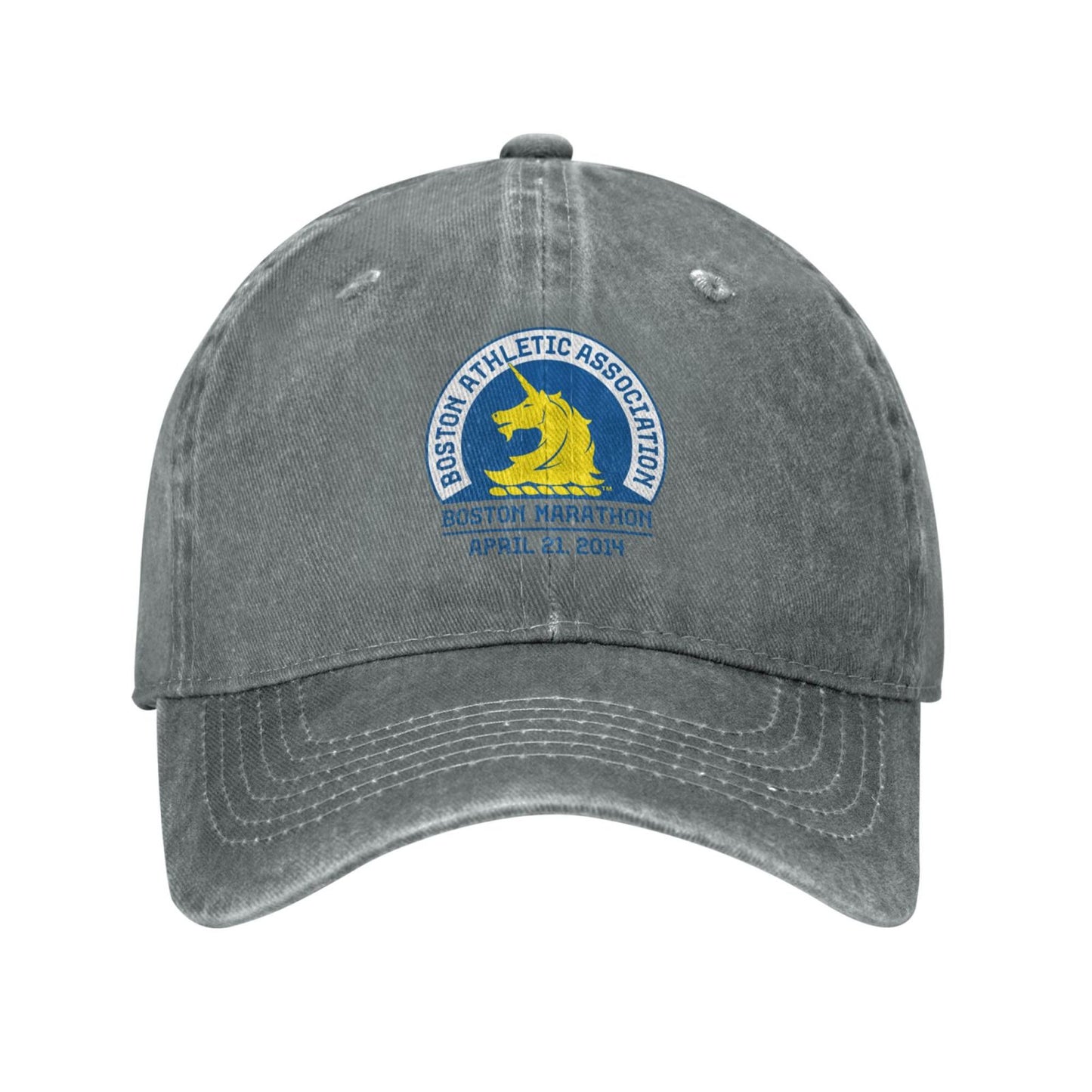 Boston Athletic Association Printed unisex baseball cap adjustable cap outdoor sunshade trucker hat