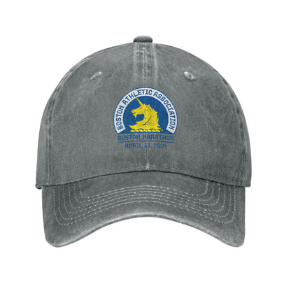 Boston Athletic Association Printed unisex baseball cap adjustable cap outdoor sunshade trucker hat