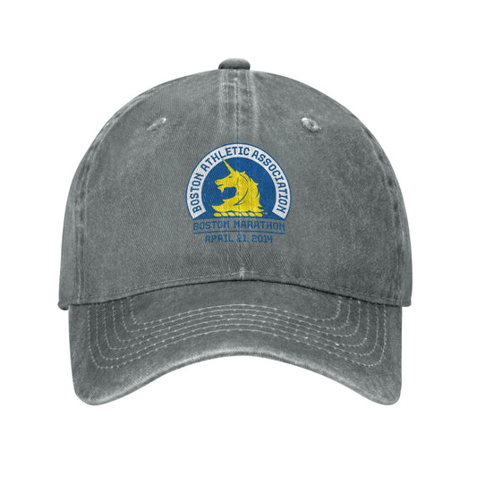 Boston Athletic Association Printed unisex baseball cap adjustable cap outdoor sunshade trucker hat