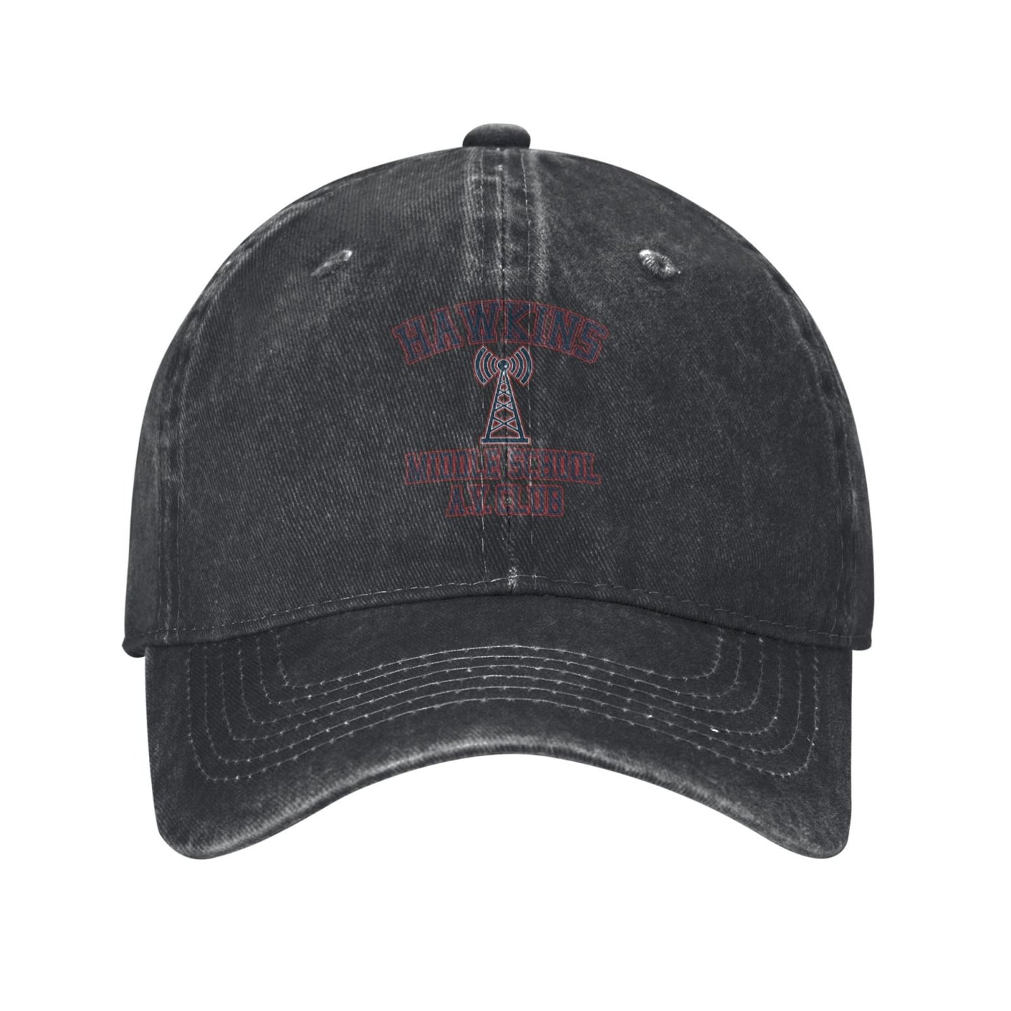 Hawkins Middle School AV Club Printed unisex baseball cap adjustable cap outdoor sun hats trucker hat