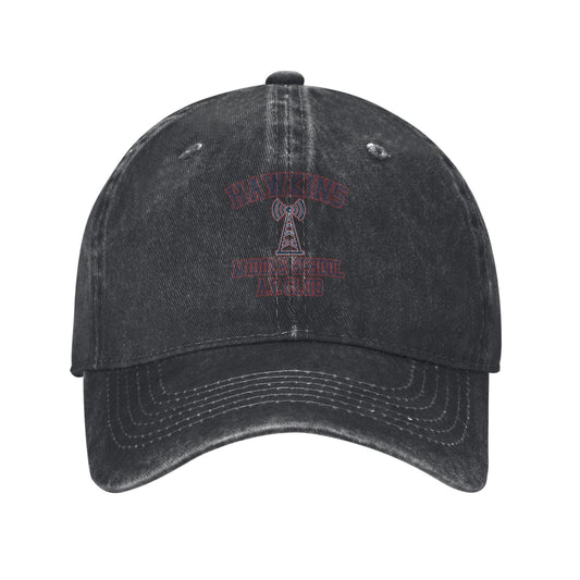 Hawkins Middle School AV Club Printed unisex baseball cap adjustable cap outdoor sun hats trucker hat