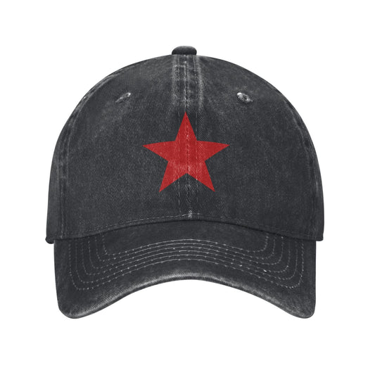 COMMUNIST RED STAR Printed unisex baseball cap adjustable cap outdoor trucker hat veterans Gifts