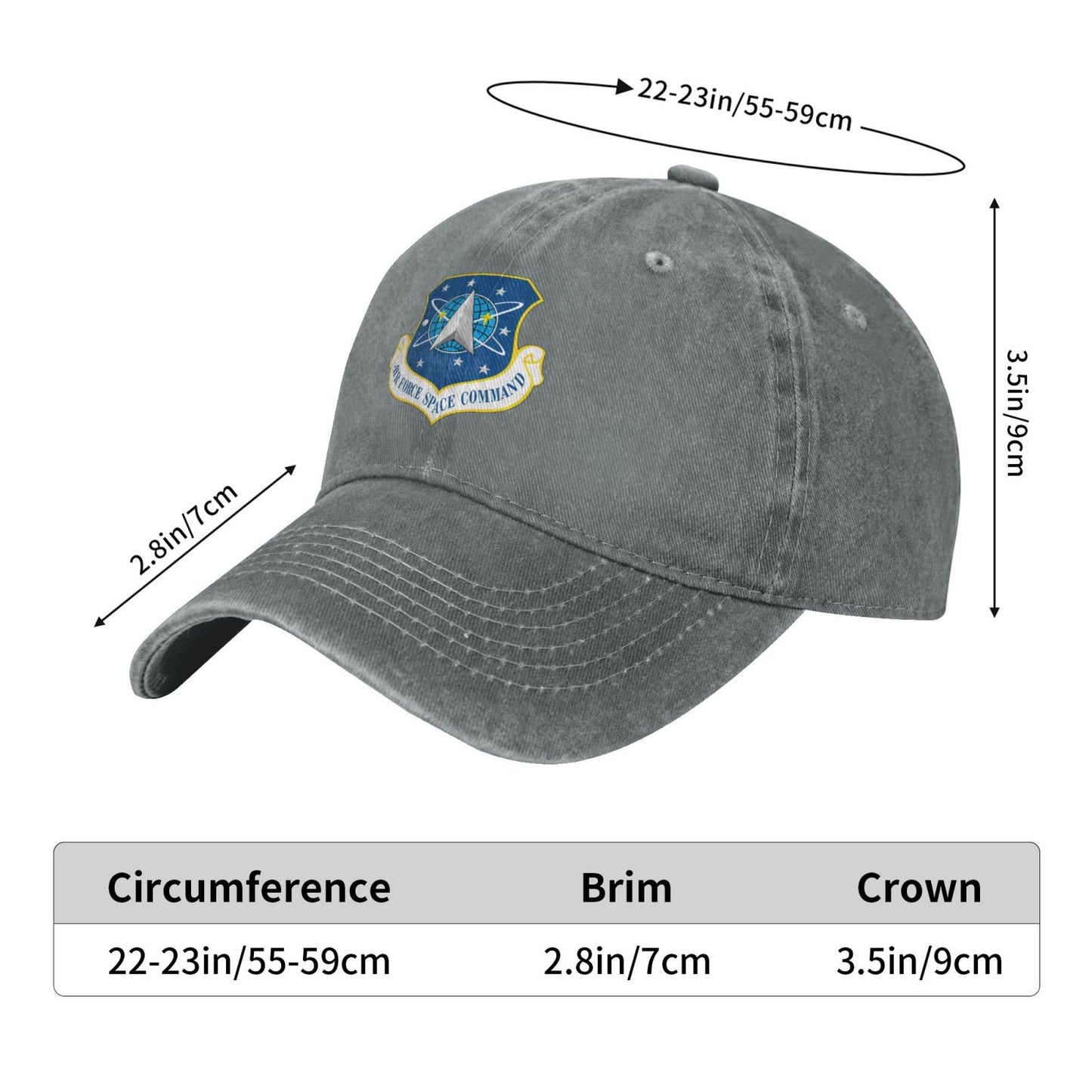 Air Force Space Command Printing unisex baseball cap adjustable cap veteran gift