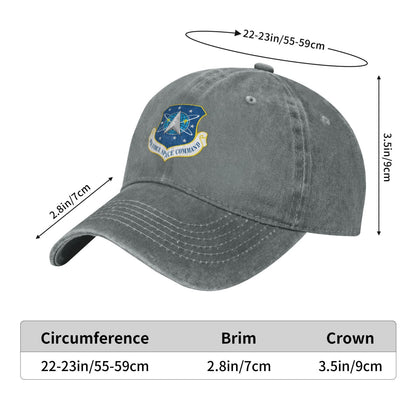 Air Force Space Command Printing unisex baseball cap adjustable cap veteran gift