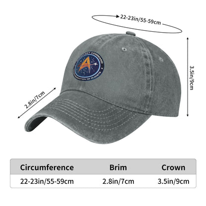 Starfleet Command Printed unisex baseball cap outdoor hats adjustable cap trucker gift hat