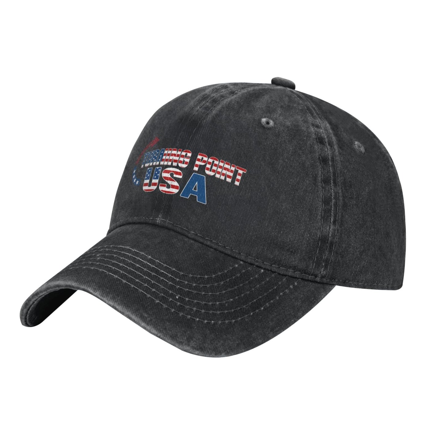Turning Point USA Logo2 Printed unisex baseball cap outdoor hats adjustable cap trucker gift hat