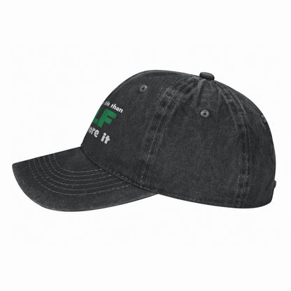 There Is More To Life Than GOLF Printed unisex baseball cap adjustable cap outdoor sun hats trucker hat