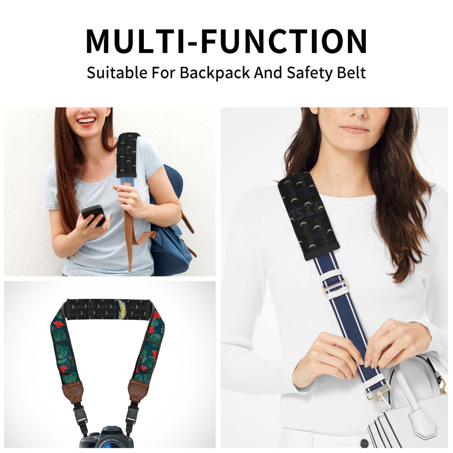 San Diego Chargers personalized seat belt protective cover Car seat belt protective cover