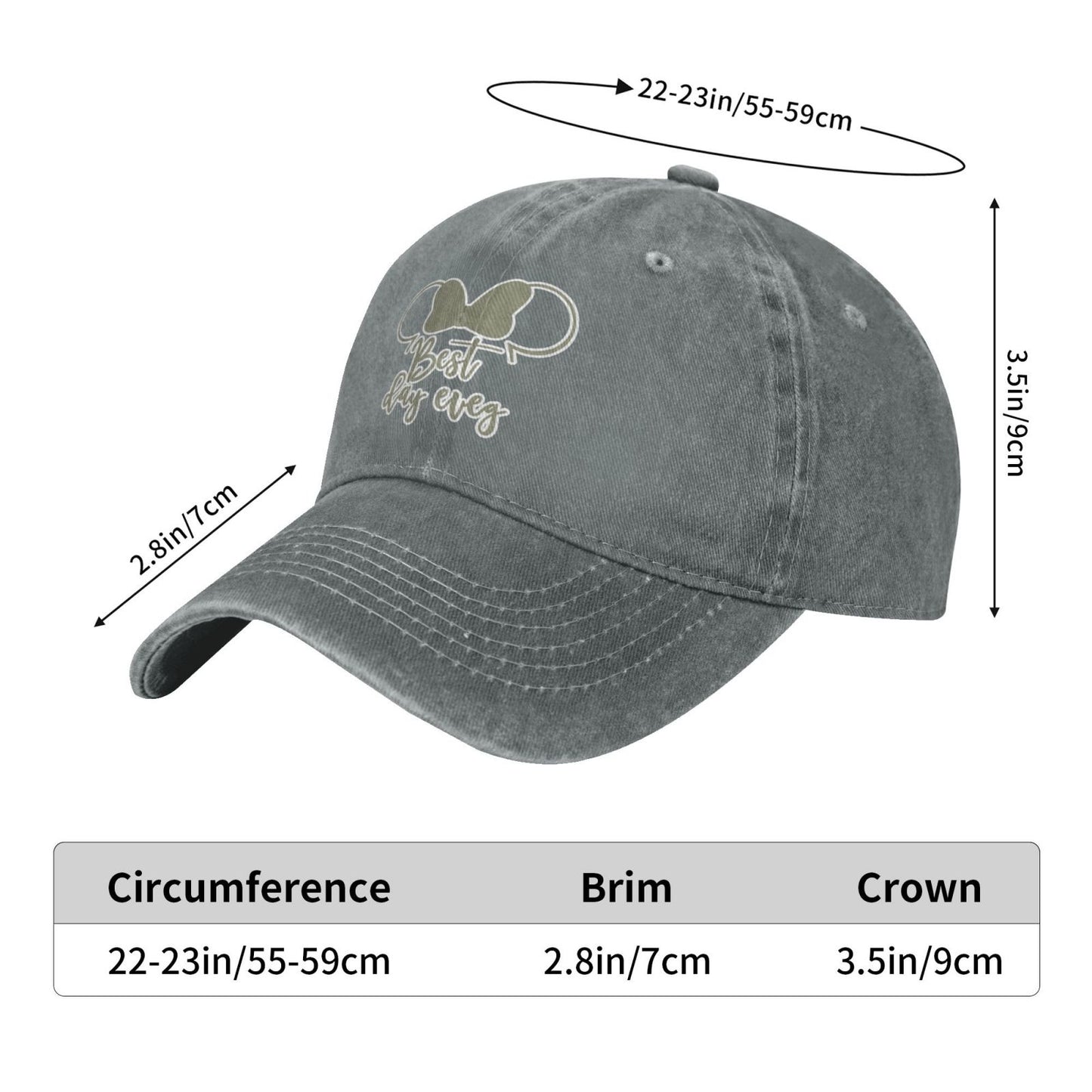 Best Day Ever Printed unisex baseball cap adjustable cap outdoor sun hats trucker hat