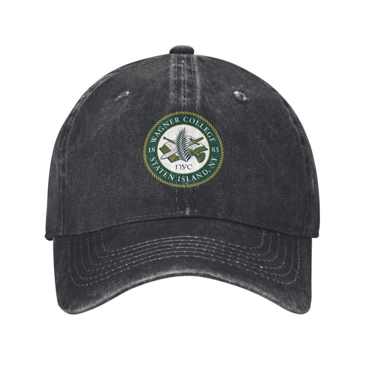 Wagner College Logo Printed unisex baseball cap outdoor hats adjustable cap trucker gift hat