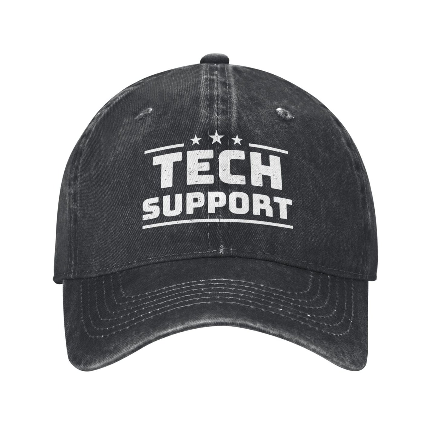 Tech Support(2) Printed unisex baseball cap adjustable cap outdoor sun hats trucker hat
