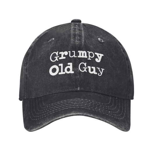Grumpy-Old-Man Printed unisex baseball cap adjustable cap outdoor sun hats trucker hat
