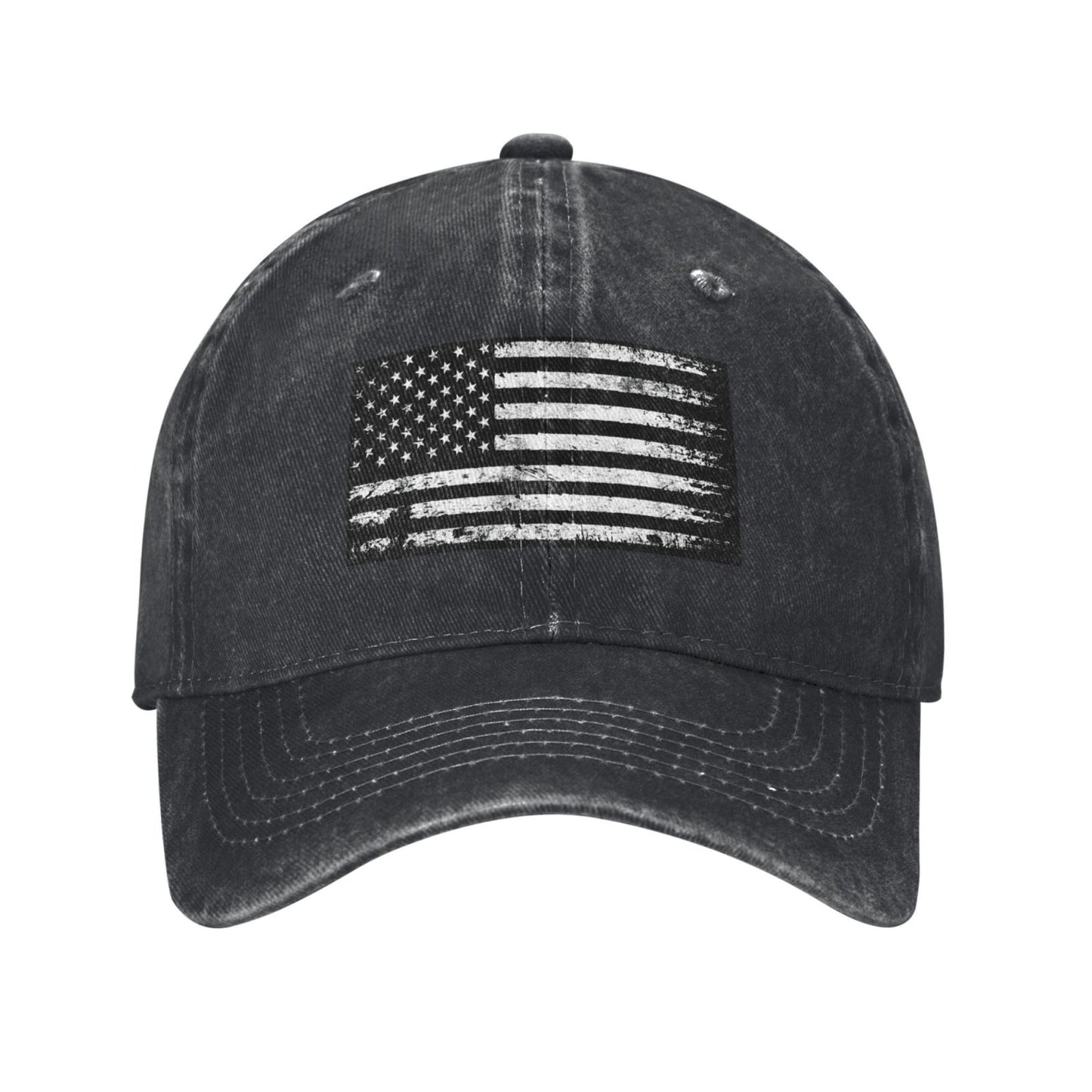American Retro Flag Printed unisex baseball cap adjustable cap outdoor sun hats trucker hat