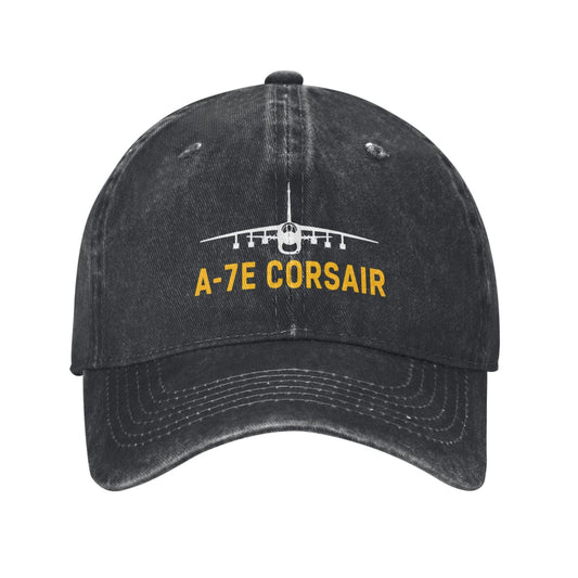 A-7E Corsair Printed unisex baseball cap adjustable cap outdoor trucker hat veterans Gifts