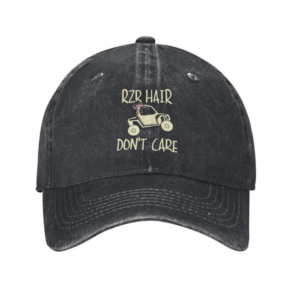 Rzr Hair Don't Care Printed unisex baseball cap adjustable cap outdoor sun hats trucker hat