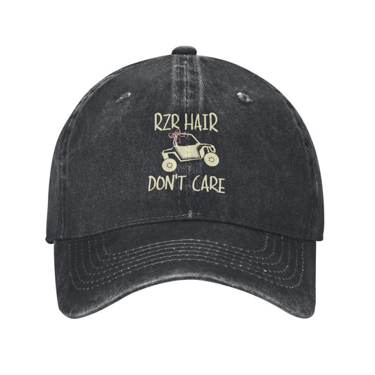 Rzr Hair Don't Care Printed unisex baseball cap adjustable cap outdoor sun hats trucker hat