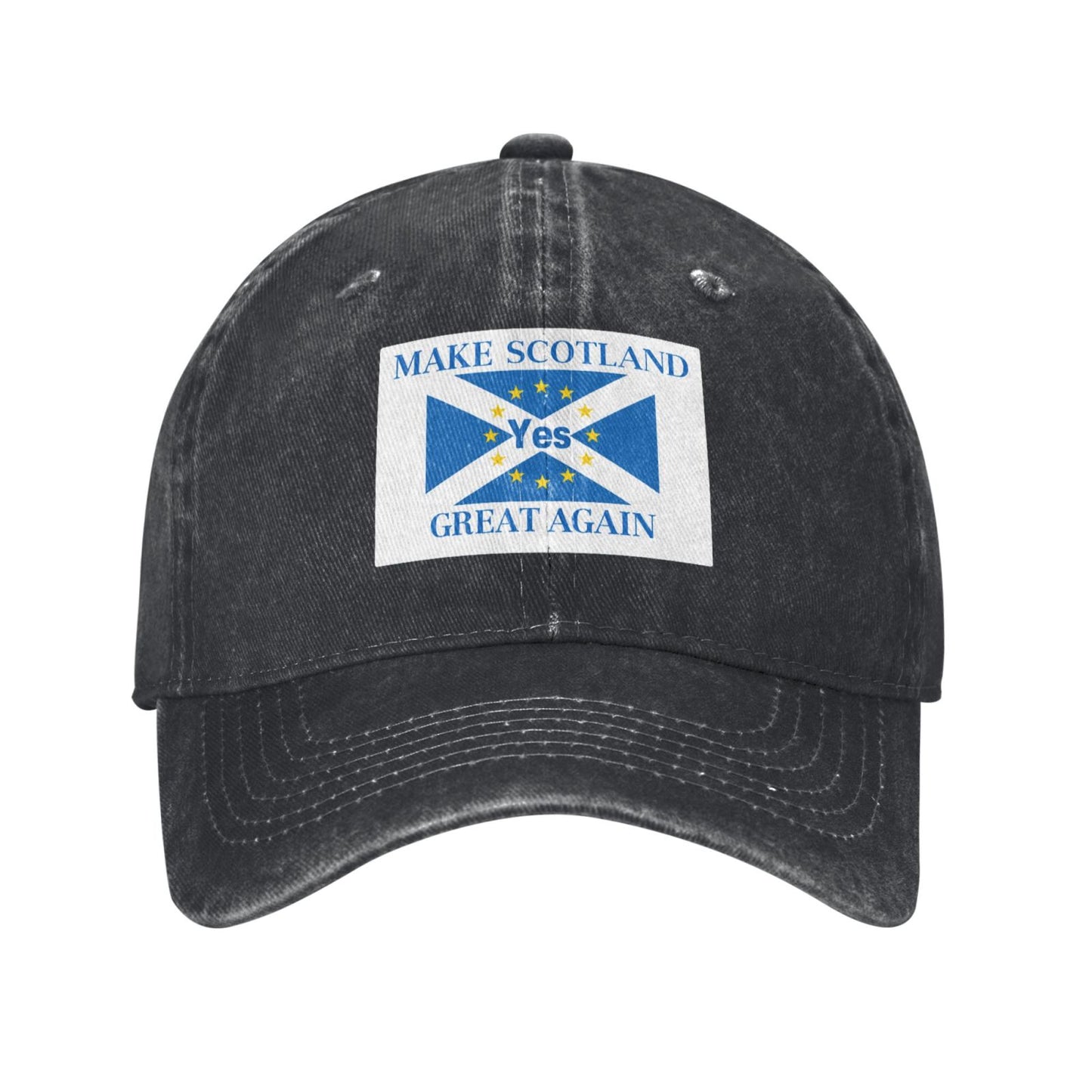 Independent European Scotland Flag Sticker Printed unisex baseball cap adjustable cap outdoor sun hats trucker hat