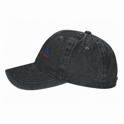 USA Wrestling Printed unisex baseball cap adjustable cap outdoor sun hats trucker hat