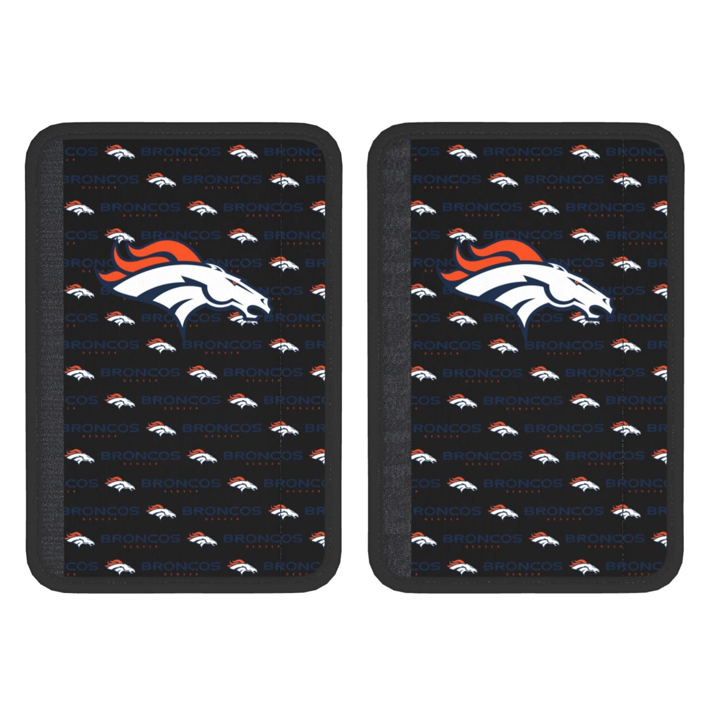 Denver Broncos personalized seat belt protective cover Car seat belt protective cover