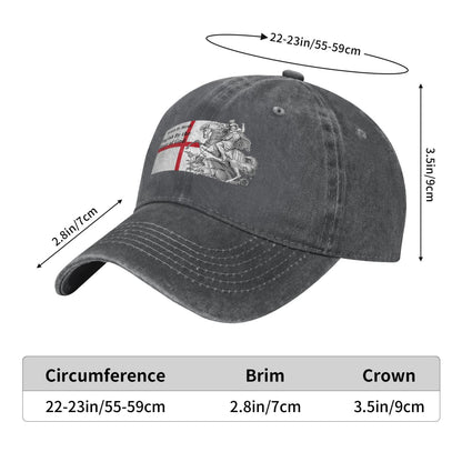 By Birth English By The Grace Of God Printed unisex baseball cap adjustable cap outdoor trucker hat veterans Gifts