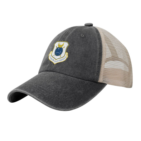 440th Airlift Wing Printed unisex baseball cap adjustable grid baseball cap veteran gift
