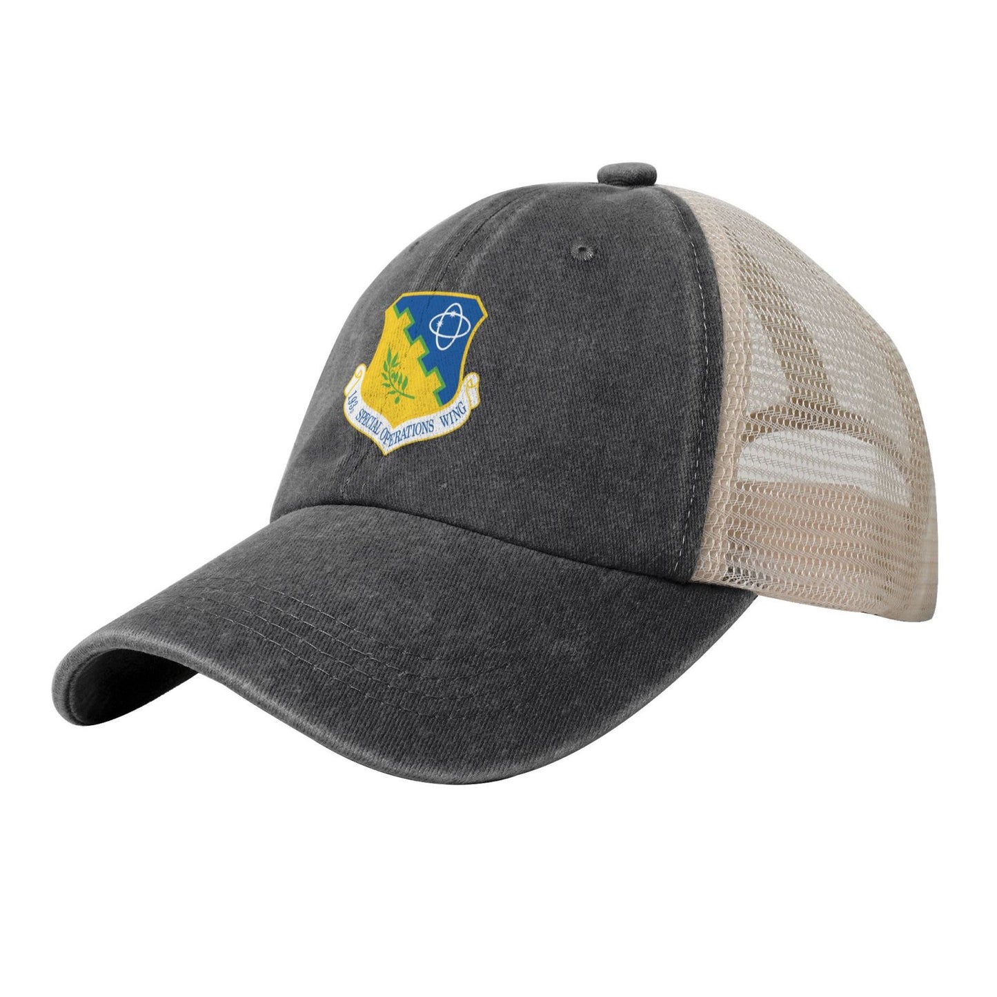 193d Special Operations Wing Printed unisex baseball cap adjustable grid baseball cap veteran gift