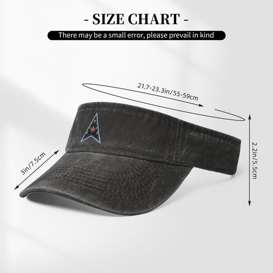 Space Delta 11 Emblem Printing adjustable Empty Top Baseball Sun Cap unisex outdoor sport hat veterans gift