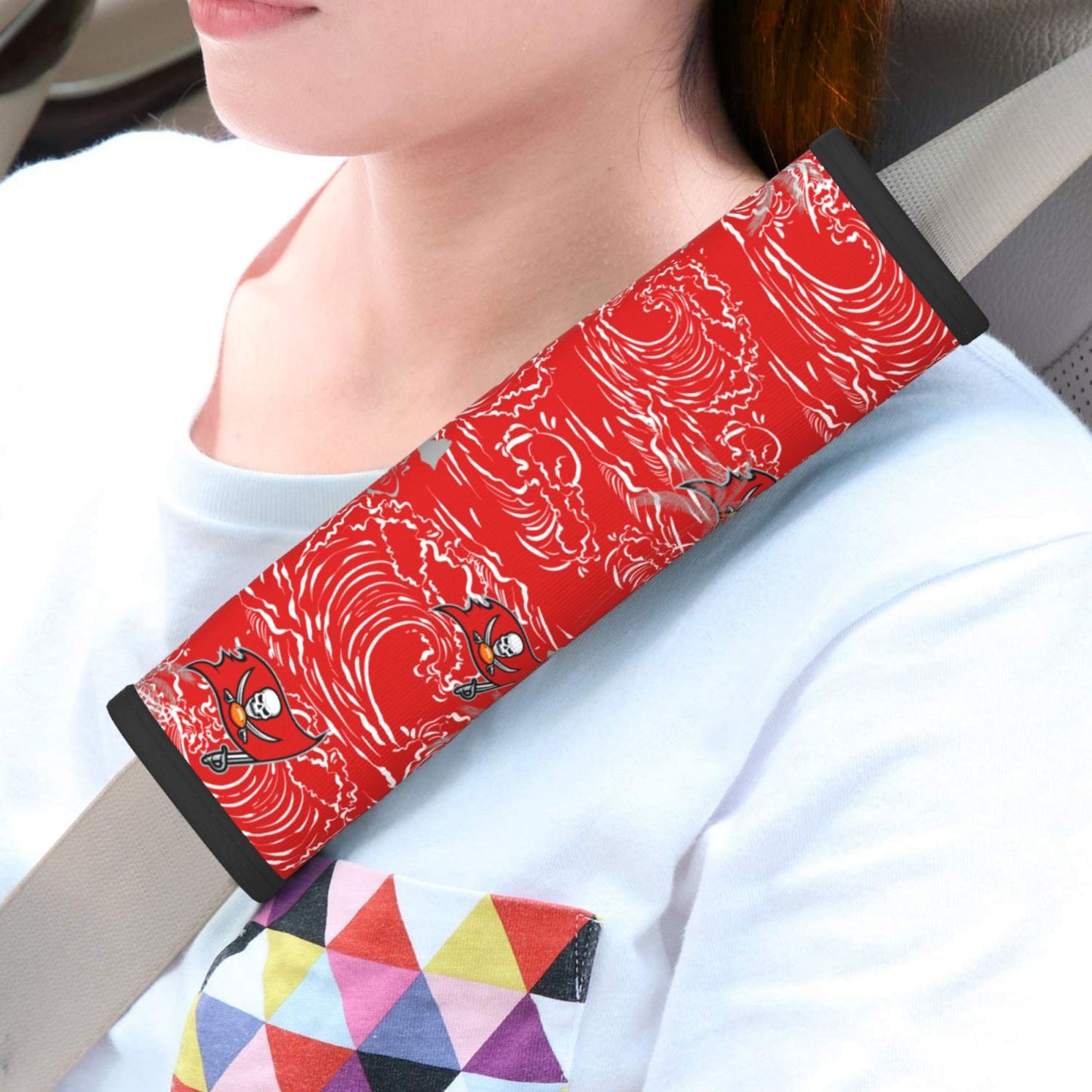 Tampa Bay Buccaneers Car seat belt shoulder strap UNISEX seat belt protective cover