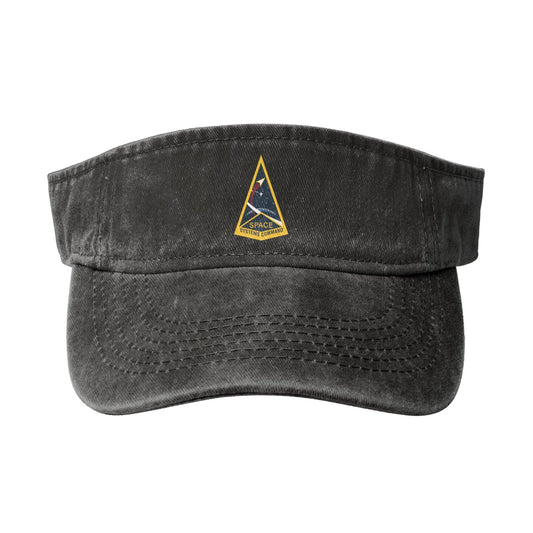 Space Systems Command EmblemPrinting adjustable Empty Top Baseball Sun Cap unisex outdoor sport hat veterans gift