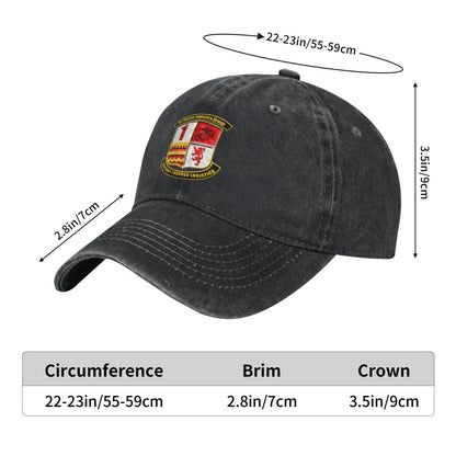 1stMLG Insignia Printed unisex baseball cap adjustable cap veteran gift