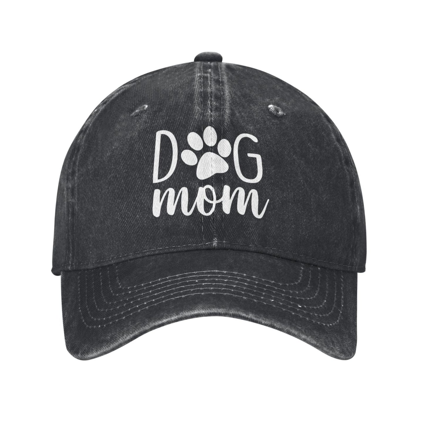Dog Mom Prints Printed unisex baseball cap adjustable cap outdoor sun hats trucker hat