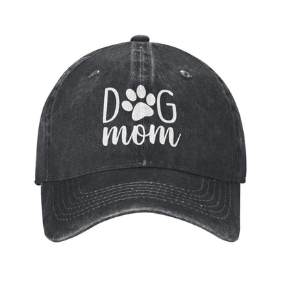 Dog Mom Prints Printed unisex baseball cap adjustable cap outdoor sun hats trucker hat