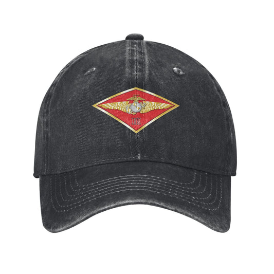 3MAW Embossed Printed unisex baseball cap adjustable cap veteran gift