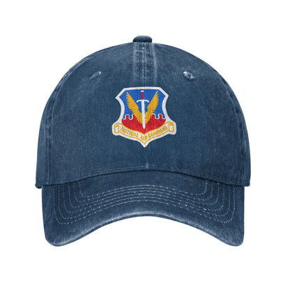 Tactical Air Command Printed unisex baseball cap adjustable cap outdoor sunshade trucker hat