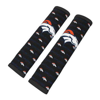 Denver Broncos personalized seat belt protective cover Car seat belt protective cover