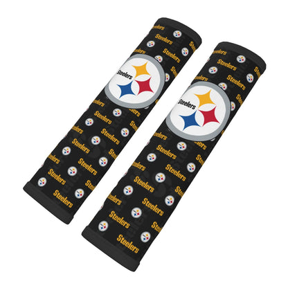 Pittsburgh Steelers personalized seat belt protective cover Car seat belt protective cover