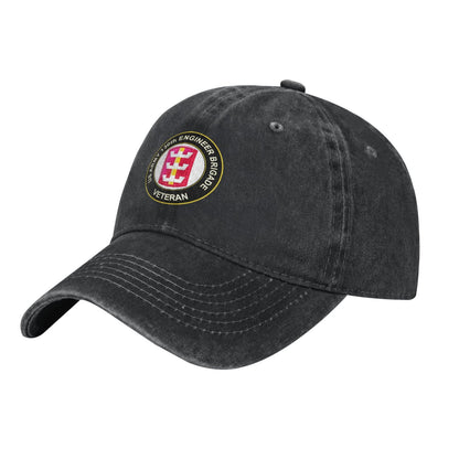 US Army 130th Engineer Brigade Printed unisex baseball cap adjustable cap outdoor sun hats trucker hat